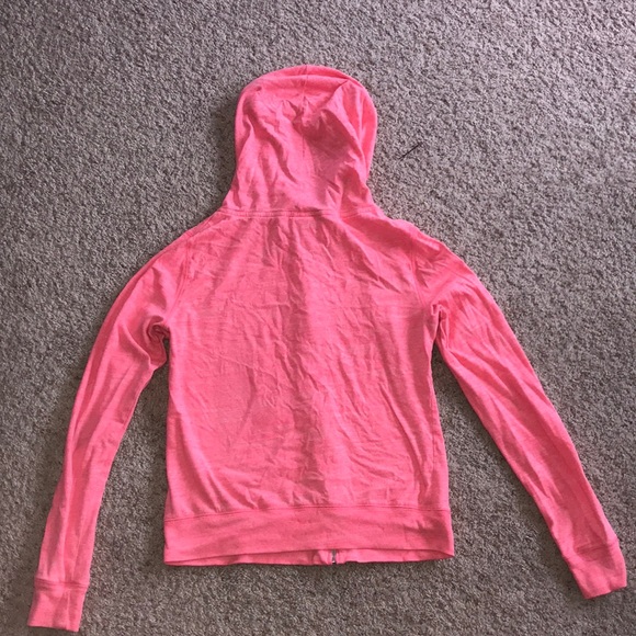 pink zip up sweatshirt - Picture 3 of 3
